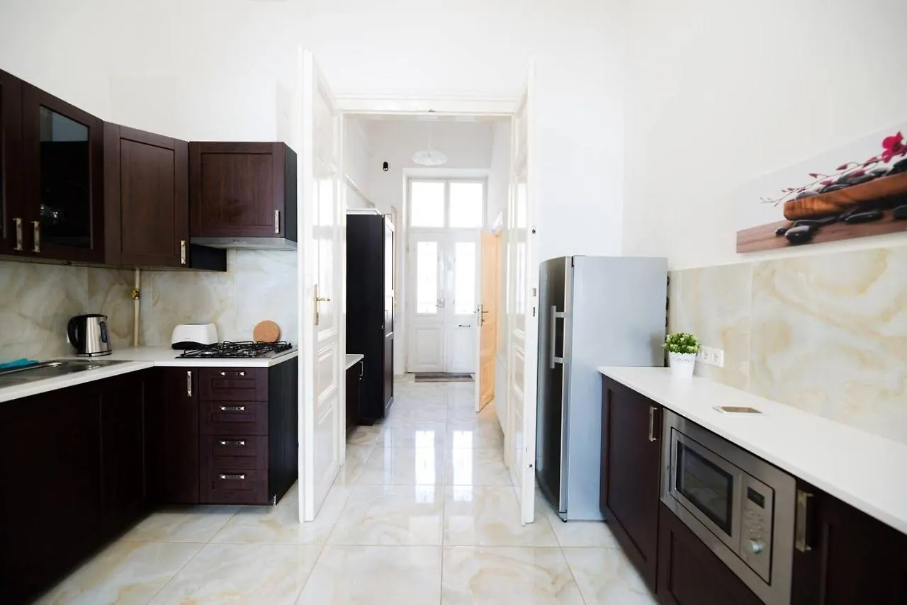 Central Bright And Spacious Home With 3 Rooms 부다페스트 아파트
